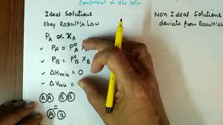 difference between positive deviation and negative deviation  solution chapter 2  chemistry 12th [upl. by Gunther]