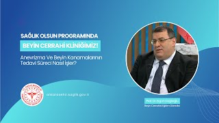 Prof Dr Ergün Dağlıoğlu quotAnevrizma Ve Beyin Kanamalarıquot Hakkında Bilgi Verdi [upl. by Hefter93]