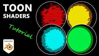 4 Toon Shaders in 8 Minutes  Blender Tutorial [upl. by Ange]