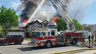 Coventry Hills Fire 30 minute video [upl. by Ayn]