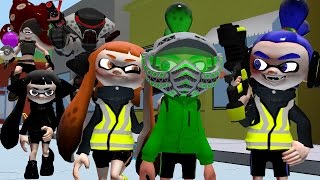 Splatoon 3D Fan Cartoon Animation Squid Hangout [upl. by Wasserman546]