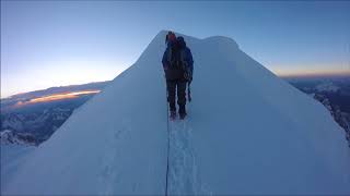 monte bianco via normale italiana [upl. by Affay]