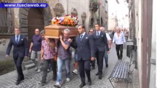 Barbarano Romano  I funerali dei cugini Fortuna [upl. by Torrey]