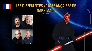 Les différentes voix françaises de Dark Maul [upl. by Meriel]