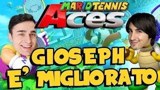 GIOSEPH È MIGLIORATO TANTISSIMO w GiosephTheGamer  Mario Tennis Aces Ita [upl. by Ardnola]