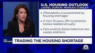 Rentals positioned to benefit from housing shortage says Morgan Stanleys Laurel Durkay [upl. by Norrej819]