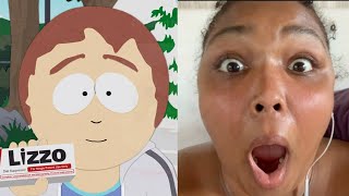 Lizzo Reacts To South Park Parody [upl. by Kath]