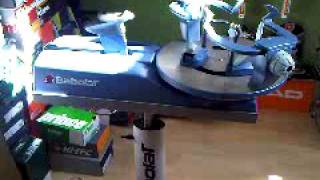 Pdhsports Babolat restring stringing machine [upl. by Vashtee]