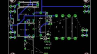 Circuit design in Eagle [upl. by Yessej]