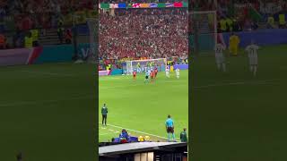 Cristiano Ronaldo Missed Goal By Penalty Shot ronaldo cristianoronaldo euro2024 eurocup2024 [upl. by Alithea296]