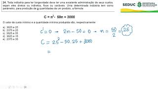 CONCURSO SEDUC CE Q 24 [upl. by Ollayos]