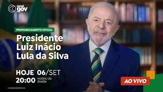 🔴 LULA FAZ PRONUNCIAMENTO OFICIAL À NAÇÃO [upl. by Dalli]