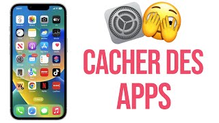 Comment cacher des applications sur iPhone [upl. by Sherri]