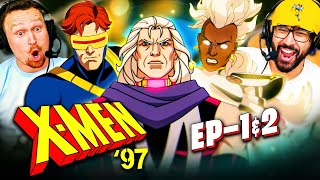 XMEN 97 EPISODE 1 amp 2 REACTION 1x01 amp 1x02 Breakdown amp Review  Marvel Studios Animation [upl. by Neehar]