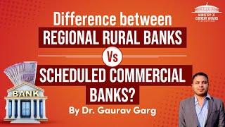 How are Regional Rural Banks different to other Scheduled Commercial Banks RRB PO Preparation [upl. by Alabaster]