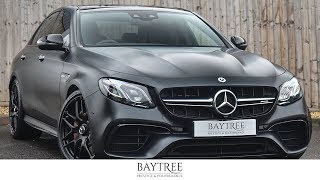 Mercedes E63 S Edition 1 w AKRAPOVIC EXHAUST SYSTEM  REVS  WALKAROUND [upl. by Ynettirb]