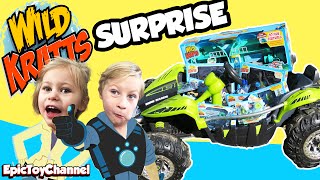 GIANT Wild Kratts SURPRISE  Wild Kratts Tortuga Play Set Creature Powers amp Power Wheels Surprise [upl. by Enimasaj]