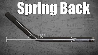 How to Calculate Spring Back [upl. by Anerys474]