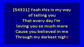 Gerry Rafferty – Right Down the Line karaoke [upl. by Gherardi]