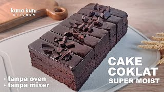 Resep Cake Coklat Super Moist [upl. by Elolcin]