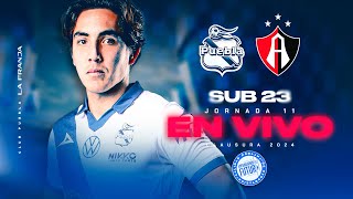 🔵 Club Puebla vs Atlas SUB 23EN VIVO Jornada 11Clausura 2024 🎽 [upl. by Oilalue]