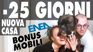 25 GIORNI  CASA NUOVA  Comunicazione ENEA bonus mobili [upl. by Artined838]