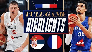 FRANCE vs SERBIA  FULL GAME HIGHLIGHTS  July 12 2024 [upl. by Eniledgam]