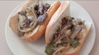 CHEESE STEAK SUBS  VIDEO RECIPE [upl. by Ellegna]