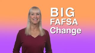 Big FAFSA Changes [upl. by Petronille448]