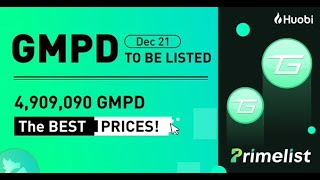 Huobi Primelist GamesPad GMPD [upl. by Ahsiekar]