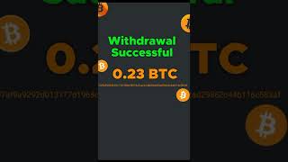 023 BTC without investment withdraw Proof  Bitcoin mining  btc mining app [upl. by Socha]