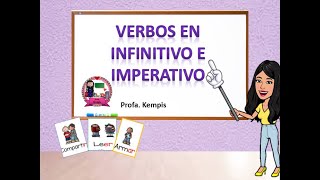 Verbos en infinitivo e imperativo ¿Cómo conjugarlos¿Cómo usarlos¿Para qué sirven [upl. by Eelannej]