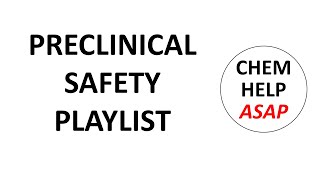 preclinical drug safety programs  playlist welcome [upl. by Neelrak]