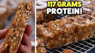 Easy Homemade Protein Bars  5 Ingredients [upl. by Berk]