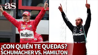 ¿Con quién te quedas  FÓRMULA 1 ¿Michael SCHUMACHER o Lewis HAMILTON  Diario AS [upl. by Araihc314]