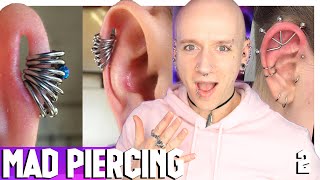 Coin Slot Piercing  Reacting To Piercings Gone Right 2  Roly Reacts [upl. by Nahgaem267]