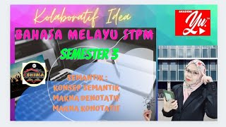 Semantik Konsep Semantik Makna Denotatif dan Makna Konotatif [upl. by Cherilynn]