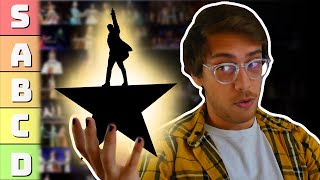 I Rank Every Song In HAMILTON So You Dont Have To [upl. by Tiedeman]