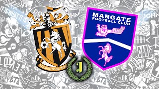 HIGHLIGHTS  LEAGUE5  Folkestone Invicta FC v Margate FC A  28th August 2023 [upl. by Eimareg908]