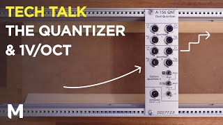 The eurorack quantizer and 1voct with patchtips  with the Doepfer A156 [upl. by Dnalro]