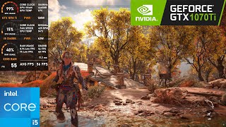 GTX 1070 Ti  Horizon Forbidden West  All Graphics Settings Tested [upl. by Adriana]