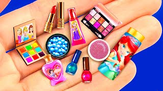 18 DIY SIMPLE MINIATURE COSMETICS FOR BABRIE DOLLHOUSE [upl. by Mayhew750]