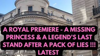 ROYAL PREMIERE A LEGEND’S FINAL OUTING amp A MISSING PRINCESS  cinema royal history [upl. by Doone]