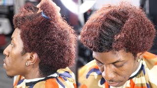 MUST WATCH HAIRCUT TRANFORMATION SIR CRUSES END OF 6 MONTH 360 WAVE WOLF [upl. by Redan]