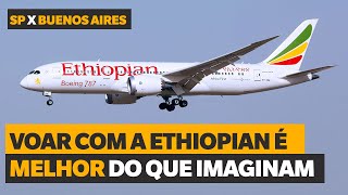 COMO É VOAR NA EXECUTIVA DA ETHIOPIAN DE SÃO PAULO PARA BUENOS AIRES [upl. by Evvie]