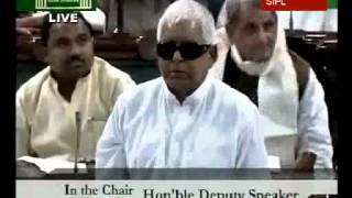 Lalu Yadav in Lok Sabha [upl. by Odell]