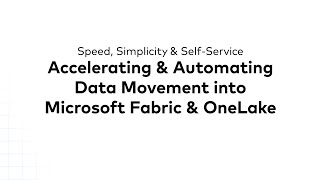 Accelerating Data Movement into Fabric and OneLake with Fivetran  ODFP229 [upl. by Urson540]