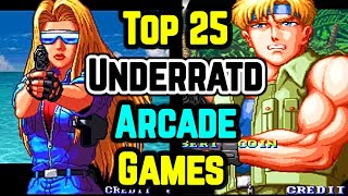 25 Underrated Arcade Games Of All Time  Explored [upl. by Iover]