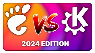 GNOME vs KDE Plasma in 2024 which one is better for Linux beginners [upl. by Maida447]