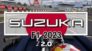 Assetto Corsa  Suzuka Formula 1 2023 Extension 20 [upl. by Grega667]